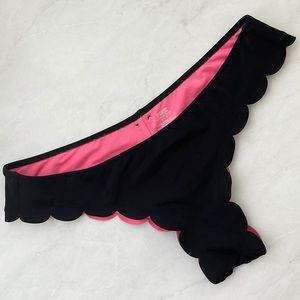 PINK Victoria Secret Scalloped Bikini Bottom S